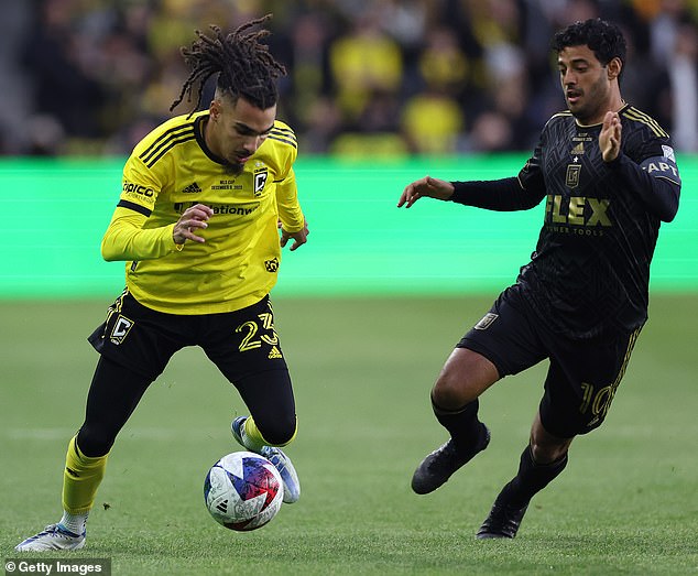 Behind Miami are the teams that met in the MLS Cup final: Los Angeles FC and Columbus Crew