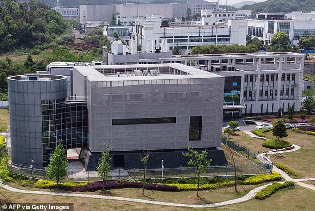 The P4 laboratory of the Wuhan Institute of Virology in Wuhan, central China's Hubei province on April 17, 2020