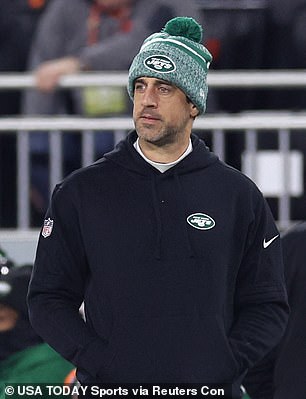 New York Jets quarterback Aaron Rodgers