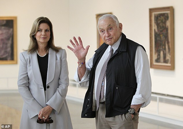 Abigail and Les Wexner in 2014. The couple married in 1993, when Epstein was a close friend of the Victoria's Secret mogul