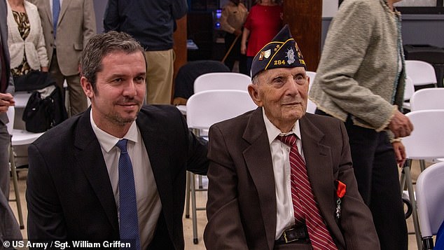 In October 2023, John Gojmerac, 99, also received a Legion of Honor for his service in North Africa, Italy, France and Germany