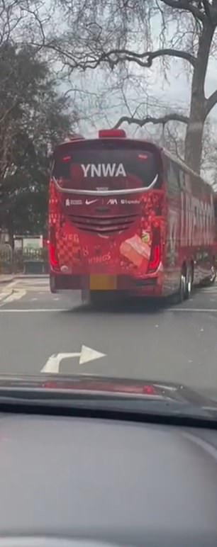 The first of two carriages continued when the light turned orange, before the second continued on with a red light