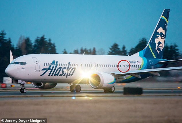 Reports indicate that fortunately 26A, the seat next to what appears to have been an emergency exit with a window, was not occupied.  Alaska has not opted for an additional door in row 26, so that it appears like a window from the inside - but the door frame remains visible on the outside of the fuselage