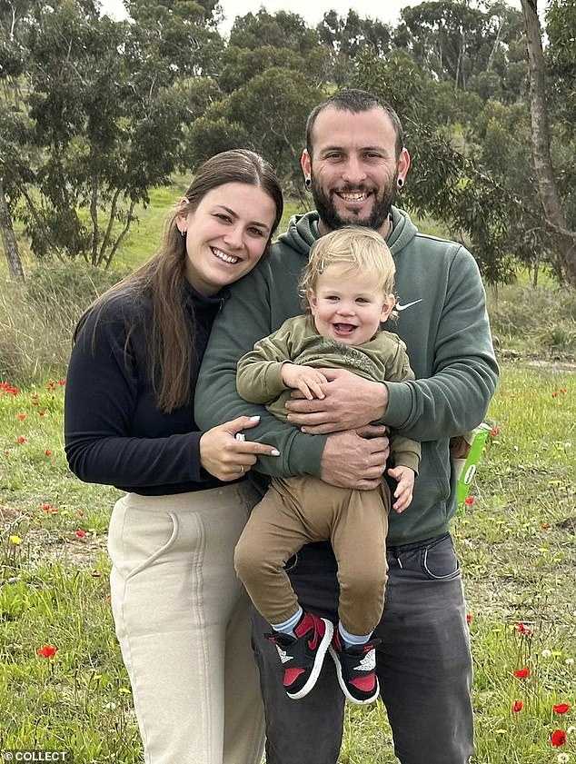 Michal and Alexander Lobanov (pictured) had their first child, Tom, in 2021 when they got married and couldn't wait for a second son to be born in March.