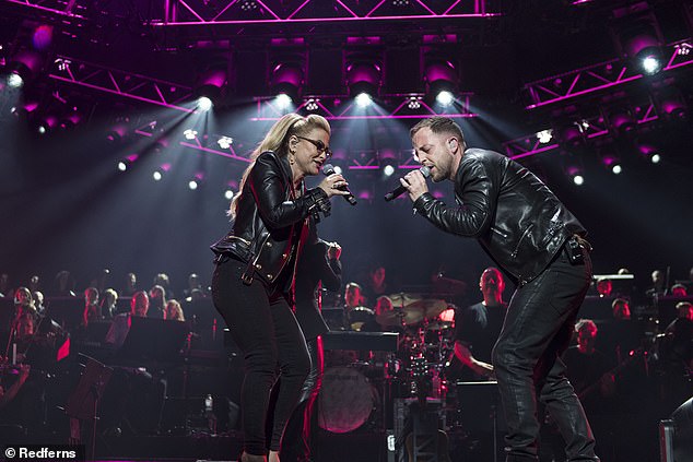 In his career, Morrison has played all over the world and duetted with stars such as Anastacia (seen here in December 2023 in Cologne)