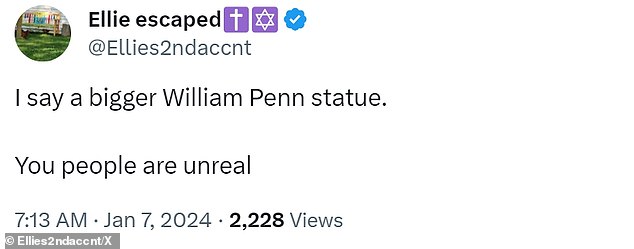 1704674741 934 Biden removes William Penn statue from Pennsylvania historic park in
