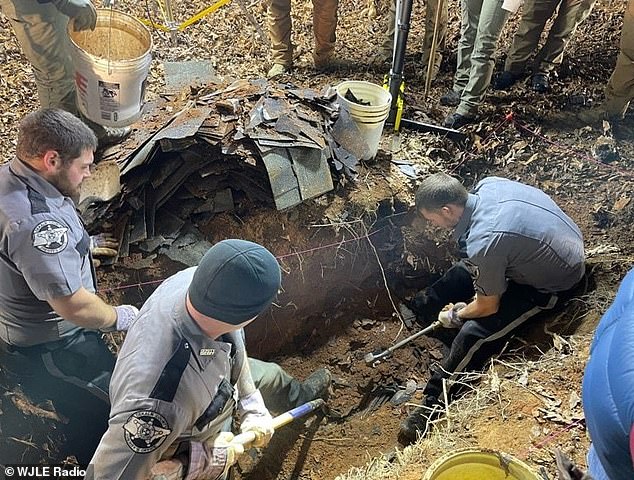 Jackie's body was discovered in the back of a vehicle, burying her in a spot previously excavated by contractors.