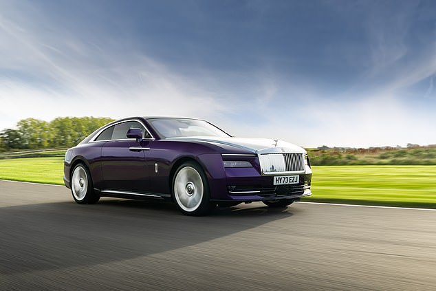 Rolls' first fully electric production car: the £330,000 zero-emission Specter