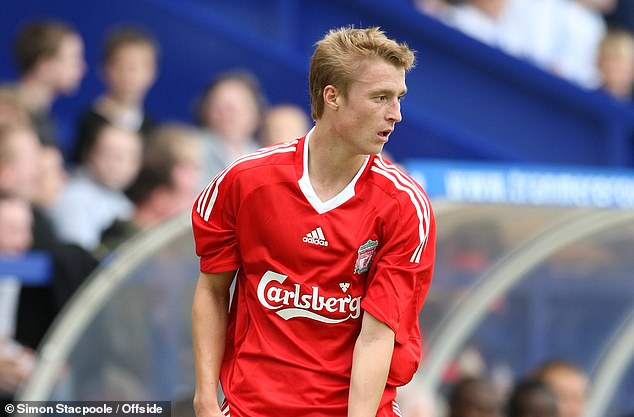 He started his career at Liverpool and rose to the fringes of the first team