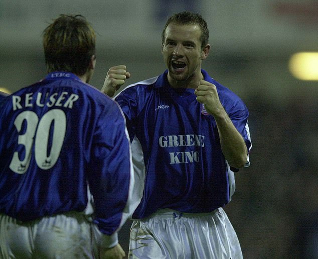 Stewart scored 19 in the famous season 20 years ago as Ipswich secured a place in Europe