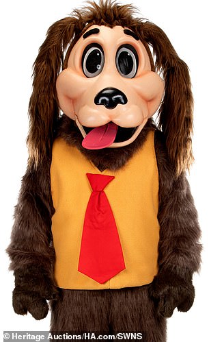 Included are costume pieces, including Cousin Greg's dog costume