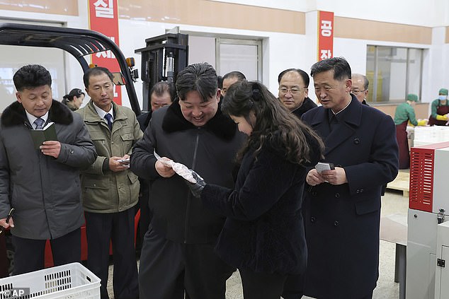 The young girl was surrounded by officials as she accompanied her father during their last public appearance together