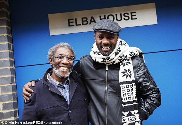 Elba was born on September 6, 1972 as the only child of Sierra Leonean father Winston (photo) and Ghanaian mother Eva.