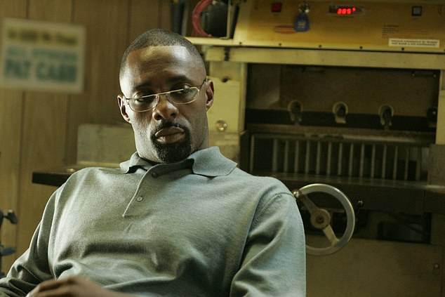 Elba got his big acting break when he landed the role of crime boss 'Stringer' Bell in the critically acclaimed HBO drama The Wire