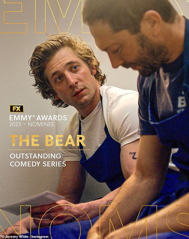 Jeremy reigned victorious on Hollywood's night of nights, taking home the Golden Globe for Best Performance by a Male Actor in a Television Series – Musical or Comedy for his role in The Bear