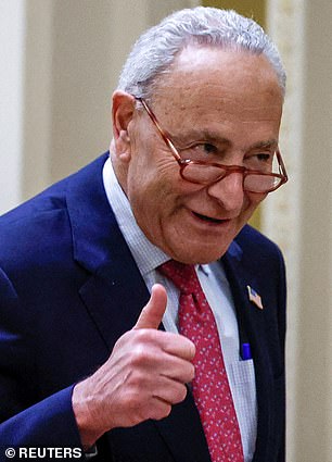 Majority Leader Chuck Schumer