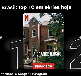 She also shared that it reached number one in Brazil