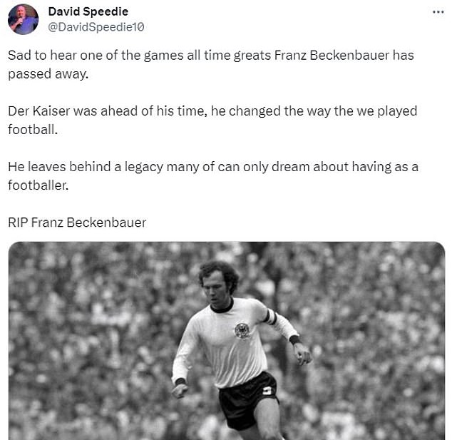 1704735089 572 Death of Franz Beckenbauer Gary Lineker leads the football world39s