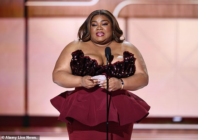 Da'Vine Joy Randolph's corset should have won for best supportive bustier.