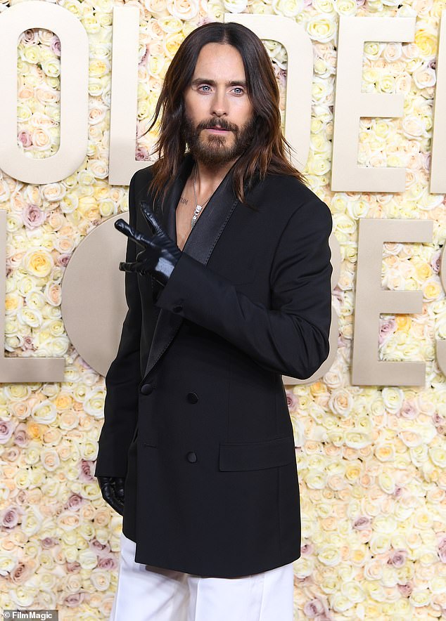 Angela Basset and the unnaturally smooth Jared Leto (leave some Botox for the rest of us) started out as beautiful co-hosts.  And Jesus!  There's something about that messianic beard/chemical peel combo that works for him.