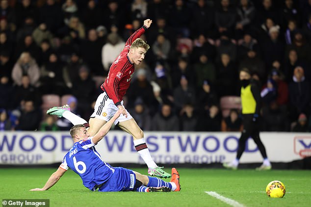 Roy Keane was not exactly impressed by Rasmus Hojlund's performance on Monday evening