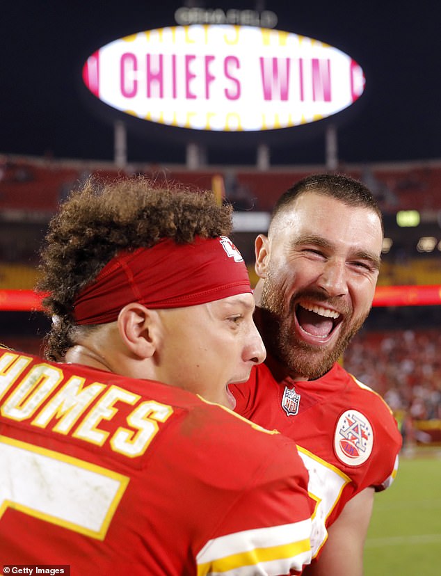 The home stadium of Travis Kelce and Patrick Mahomes seats more than 76,000 people