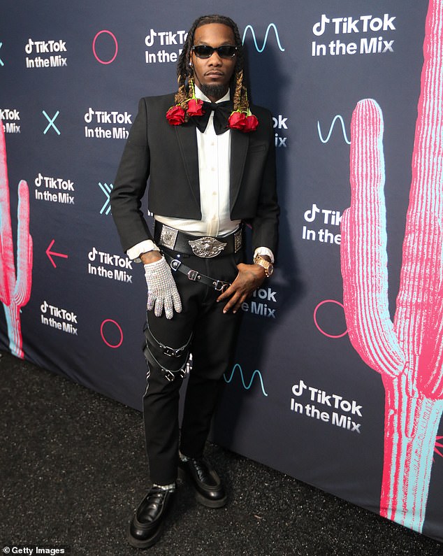 Offset was heard on a phone call saying, 'That's a fake call, we're in LA...that's fake'