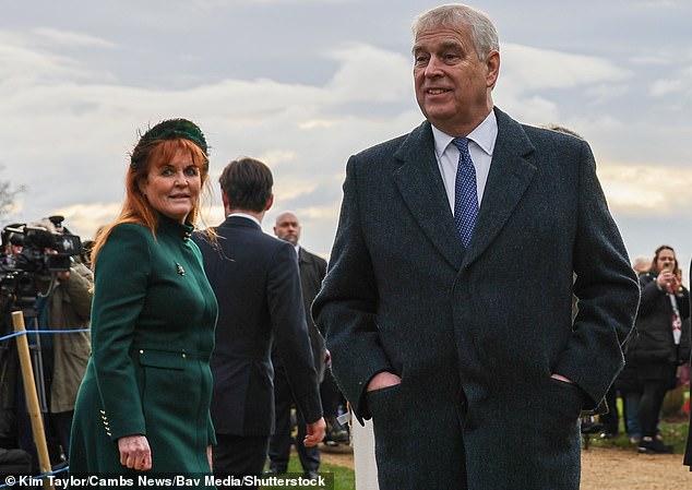 Prince Andrew (pictured, right) has been thrust back into the spotlight for his connection to the late financier Jeffrey Epstein