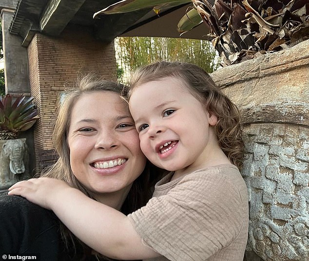 1704766942 198 Bindi Irwin enjoys a sweet moment with daughter Grace two