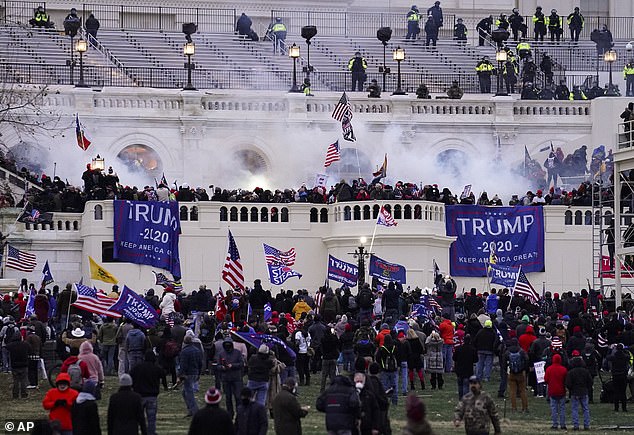 A day after the violent riot, Officer Brian Sicknick suffered a stroke and died after being confronted by rioters during the attack