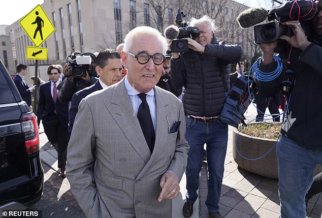 Stone was convicted of obstruction, witness tampering and lying to Congress in the Mueller investigation and sentenced to nine years in prison