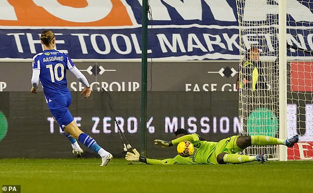 It was a positive evening for Andre Onana, who made a crucial early save to keep a clean sheet