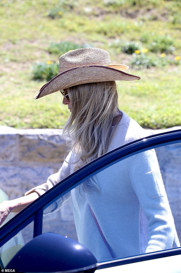 The couple, who have been together for just over a year, appeared in good spirits during the outing in Bondi