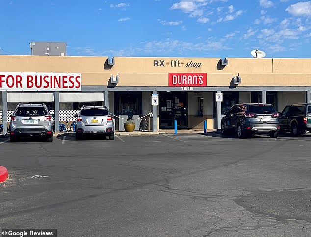 1704817901 331 Shocking moment GUN goes off at Duran Central Pharmacy in