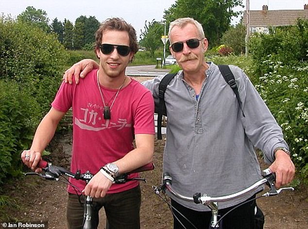 James Morrison with his father Paul Catchpole, who died in 2010 after battling alcoholism