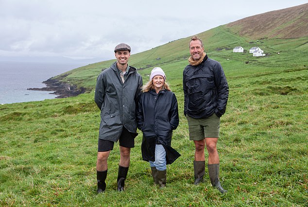 Emily appears in Ben Fogle's New Lives in the Wild, which airs tonight on Channel 5, revealing how the sun sets in November and doesn't appear until February.