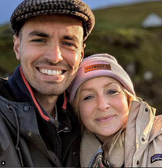 Emily and Daniel run a café and three holiday lodges on the island, but are often not visited for days when bad weather prevents ferries from crossing