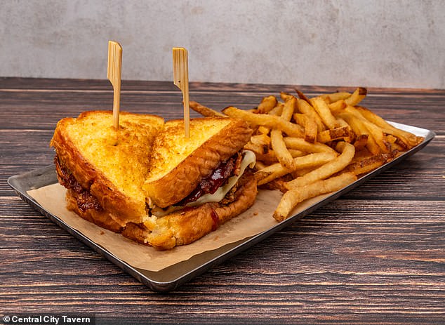 Pictured is the $16 BLT sold at the Central City Tavern in Alpharetta, Georgia