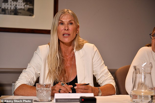 Former British swimmer Sharron Davies (above) – who lost gold in 1980 to an opponent using testosterone – has spoken out against trans women competing with women in sport