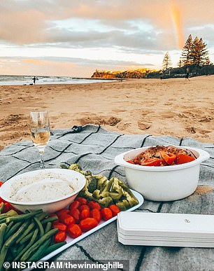 The spectacular beach is a popular spot for photographers because as the sun sets, the sky is often lit up with a kaleidoscope of warm colors over the ocean