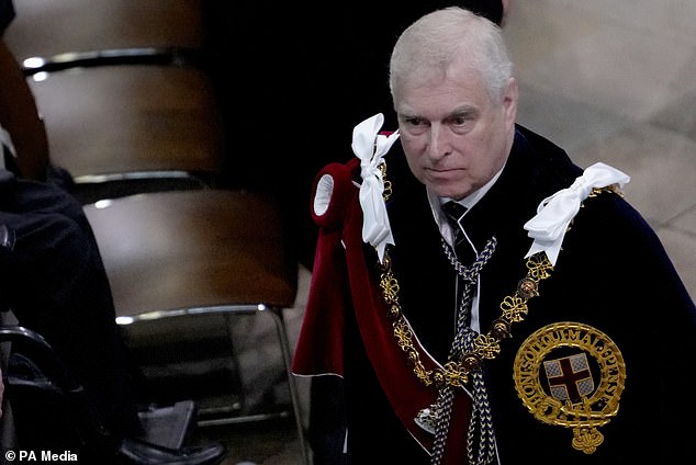 The Duke of York attends the King's coronation