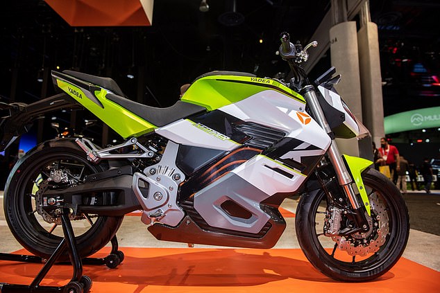 The Yadea Kemper is the Chinese company's most powerful electric motorcycle.  It is also the cheapest of this bunch