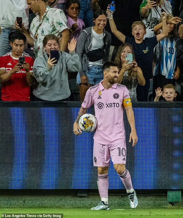 Urias was one of the big stars who saw Lionel Messi (photo) play against LAFC