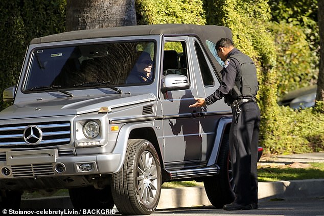 The 818 Tequila founder was seen in the driver's seat of a Mercedes-Benz G500 Cabriolet in photos obtained by TMZ