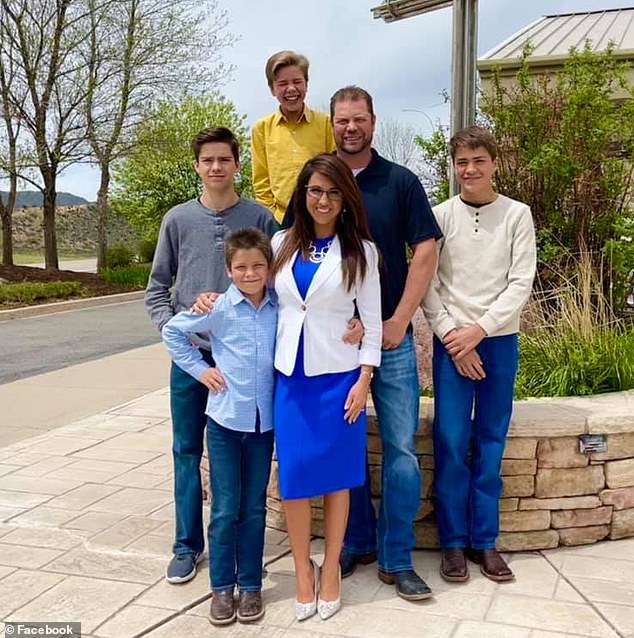 Lauren and Jayson married in 2005 and share four sons together (pictured).  They filed for divorce in May 2023