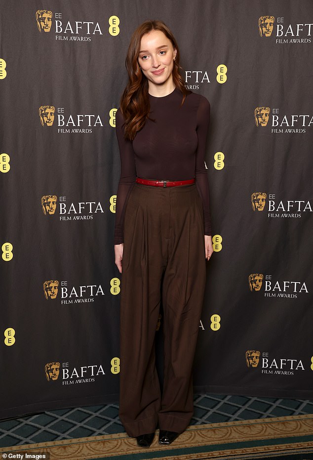 She added: 'Being recognized by the EE BAFTA Film Awards for the EE Rising Star Award is a testament to the hard work of the entire Fair Play team who brought this film to life'