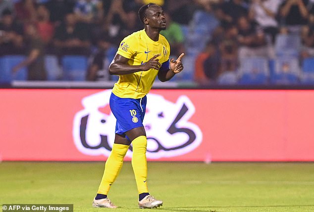 Since joining the Saudi Pro League, Mane has scored 12 times in 26 games