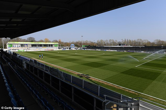 The National League club plays at the Silverlake Stadium, which has a capacity of 5,192 people