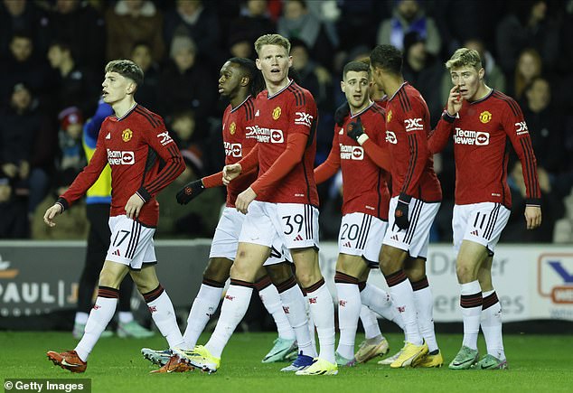 United booked their place in the fourth round of the FA Cup with a 2-0 win over Wigan