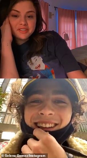 They participated in several Instagram Live conversations together